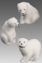 Фигурка Медведь полярный, асс. из 3-х, 10-12 см.
