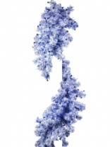 Гирлянда еловая 'Рождественская 10' 270 см сине-белая