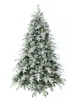 Ель Crystal Queen зеленая заснеженная с шишками 2,4 м