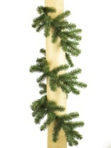 Гирлянда хвойная ГР-25 зеленая 270 см (10)
