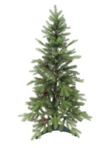 Фото Ель Эдельвейс зеленая с шишками 1,2 м Ель Эдельвейс зеленая с шишками 1,2 м
