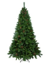 Фото Ель Primula зеленая с шишками 2,4 м Ель Primula зеленая с шишками 2,4 м