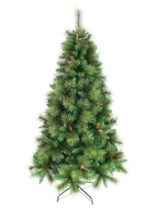 Ель Волшебная зеленая с шишками и ягодами 1,9 м