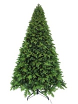 Ель Victoria зеленая 768 LED ламп теплый желтый цвет 2,4 м