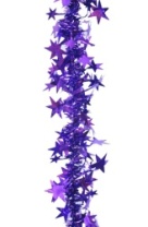 Звезды фиолетовый штамп 2м (30)