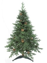 Фото Ель Монтана зеленая с шишками 1,5 м Ель Монтана зеленая с шишками 1,5 м