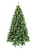 Ель Волшебная зеленая с шишками и ягодами 2,5 м