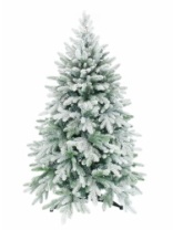 Фото Ель Чародейка зеленая заснеженная 1,5 м Ель Чародейка зеленая заснеженная 1,5 м