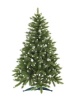 Фото Ель Королевская зеленая заснеженная с шишками 1,6 м Ель Королевская зеленая заснеженная с шишками 1,6 м