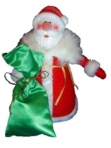 Игрушка Дедушка Мороз под елку 28 см. (16)
