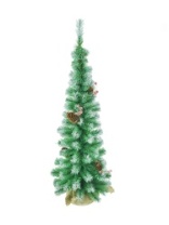 Фото Ель Туя голубая заснеженная с шишками и ягодами 0,9 м Ель Туя голубая заснеженная с шишками и ягодами 0,9 м