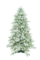 Ель Флора зеленая заснеженная 1,2 м