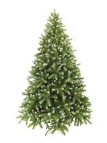 Фото Ель Королевская зеленая заснеженная с шишками 1,9 м Ель Королевская зеленая заснеженная с шишками 1,9 м