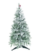 Ель Снежанна зеленая заснеженная 1,5 м