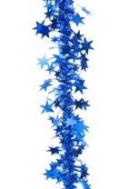 Звезды синий штамп 2м (30)