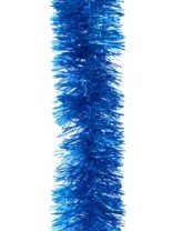 Праздничная голография синий, d-35 1м (50)