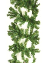 Гирлянда еловая ГР- 31 зеленая заснеженная с шишками 2,0 м (10)