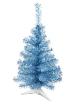 Фото Ель Декоративная голубая радужная 0,5 м в индивидуальной упаковке Ель Декоративная голубая радужная 0,5 м в индивидуальной упаковке