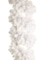 Гирлянда еловая 'Рождественская 4' 270 см белая