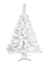 Фото Ель Радужная белая блестящая 1,5 м Ель Радужная белая блестящая 1,5 м