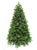 Ель Victoria зеленая 424 LED ламп теплый желтый цвет 1,8 м